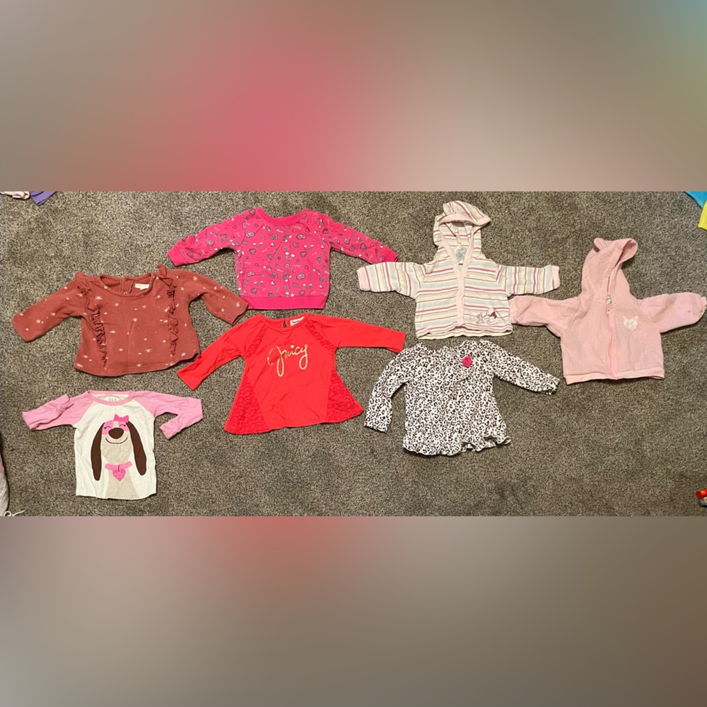 Baby girl long sleeve shirts